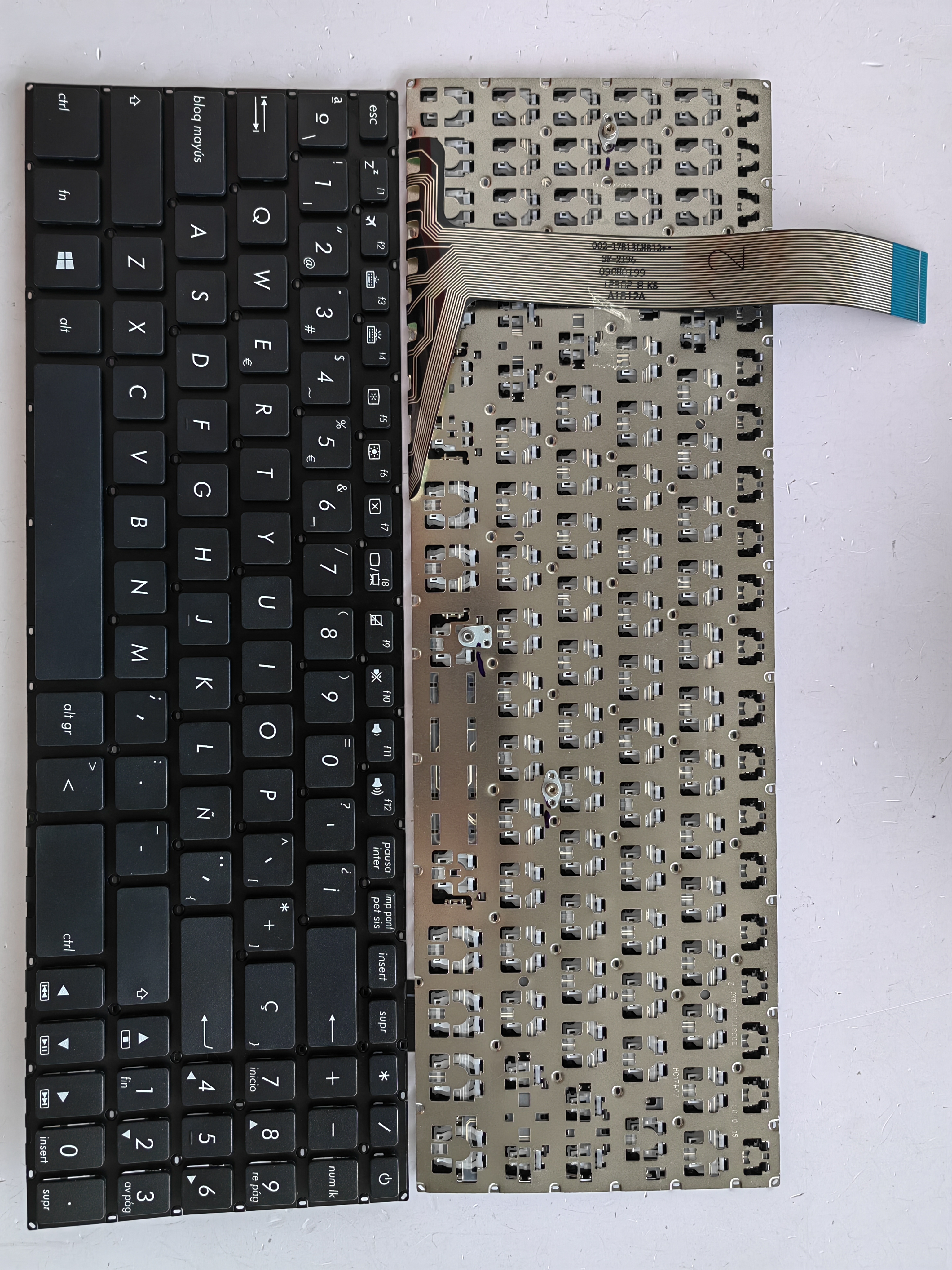 Picture of New Replacement Laptop Keyboard For ASUS YX570/FX570/X570Z/F570U press Enter BLACK (OEM) SP Layout